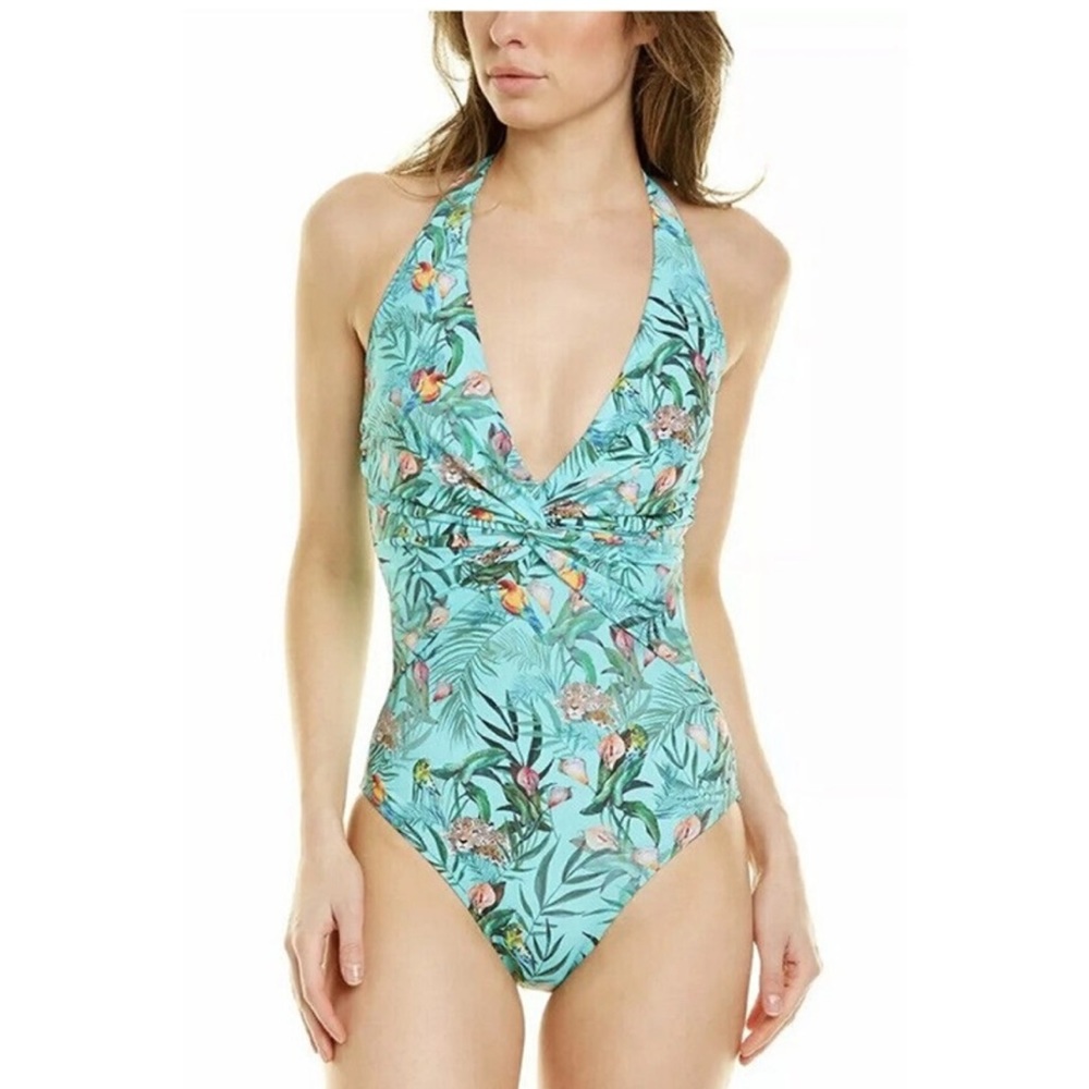 Johnny Was Tania Halter One Piece Size Small